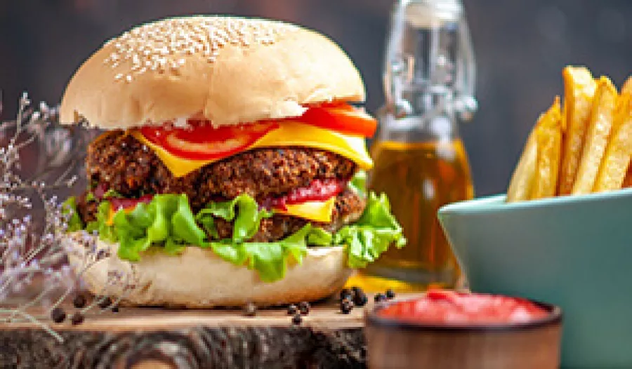 Burger gourmet Mexi Kebab